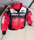 Men's Leather Biker Jacket